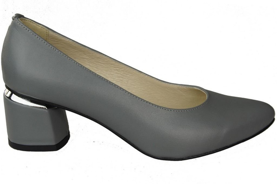 Damenschuhe Pumps Grau Naturleder 143 ElitaBut
