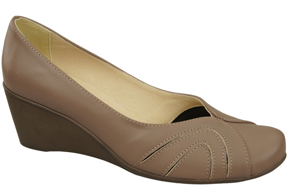 Damen Schwarz Naturleder Gestiefelte Cappuccino Dunkel 828 ElitaBut