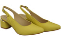 Damenschuhe Zitronensandalen, Naturleder 196 ElitaBut