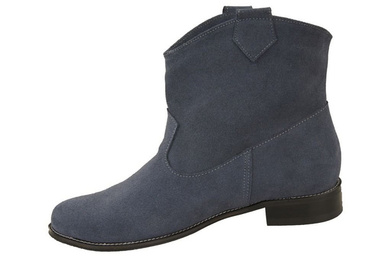 Damenschuhe Frühling / Herbst, natürliches Veloursleder, Graphit 132 L ElitaBut