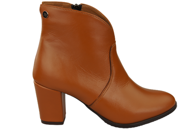 Winterstiefel für Damen, Naturleder, Rot 152, von ElitaBut