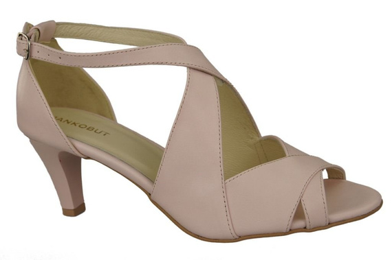Damenschuhe Sandalen Rosa Puder Naturleder 130 ElitaBut