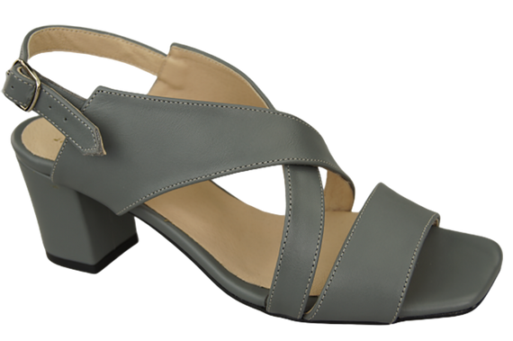 Damenschuhe Sandalen Grau Naturleder 149 ElitaBut