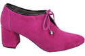 Damenschuhe Schuhe Lila Natursamtleder 183 ElitaBut