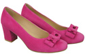 Damenschuhe Fuchsia Pumps Natürliches Wildleder 163 ElitaBut