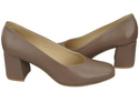 Damenschuhe Pumps Naturleder 171 Cappuccino ElitaBut
