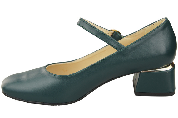 Damenschuhe Malachit Riemchenpumps Naturleder 202 ElitaBut