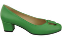 Damenschuhe Pumps Naturleder 187 Lime ElitaBut