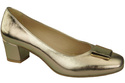 Damenschuhe Pumps Naturleder 187 Gold ElitaBut