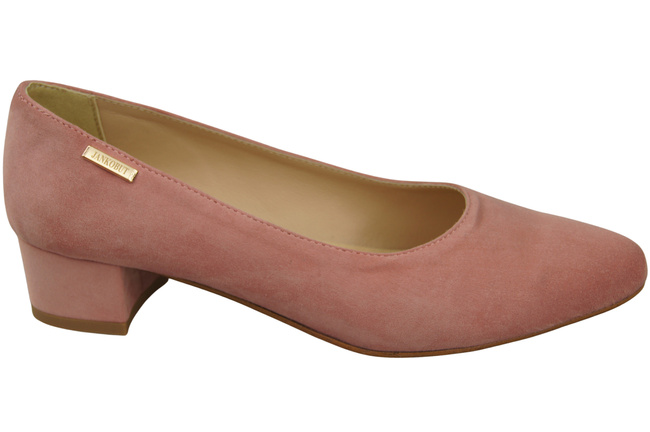 Bequeme Damen-Schuhe Bonbonrosa aus echtem Veloursleder 220 Z ElitaBut