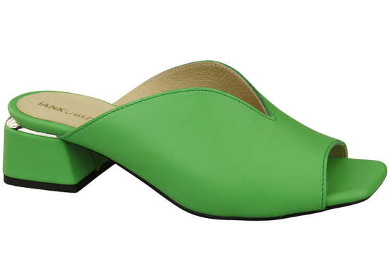 Damen Schuhe Absätze Flip Flops Limette Naturleder 210 ElitaBut