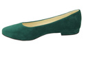 Damenschuhe Ballerinas Malachit Naturleder Wildleder 131 ElitaBut