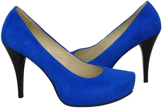 Damenschuhe Azure Pumps Natürliches Wildleder 644 ElitaBut