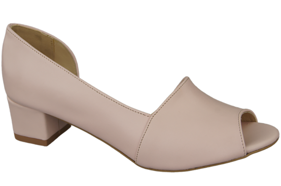 Damenschuhe Sandalen Rosa Puder Naturleder 147 ElitaBut