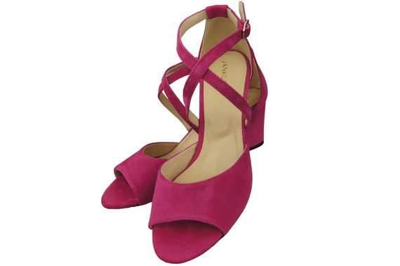 Damenschuhe Sandalen Lila Naturleder Wildleder 111 ElitaBut