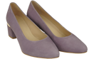 Damenschuhe Pumps Lila Natürliches Wildleder 143 Von ElitaBut