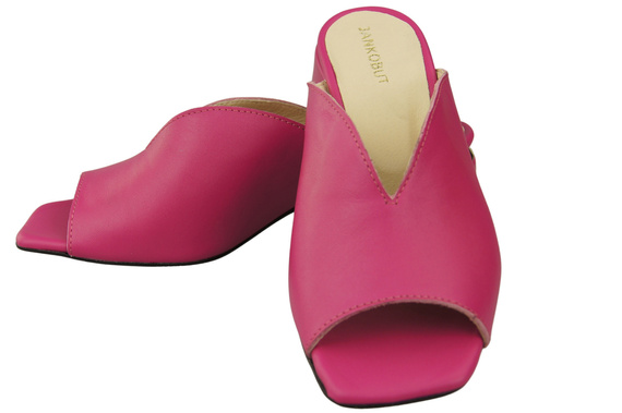 Damen Schuhe Absätze Flip Flops Purpurfarbig Naturleder 210 ElitaBut