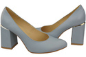 Damenschuhe Pumps Hellblau Naturleder 179 ElitaBut