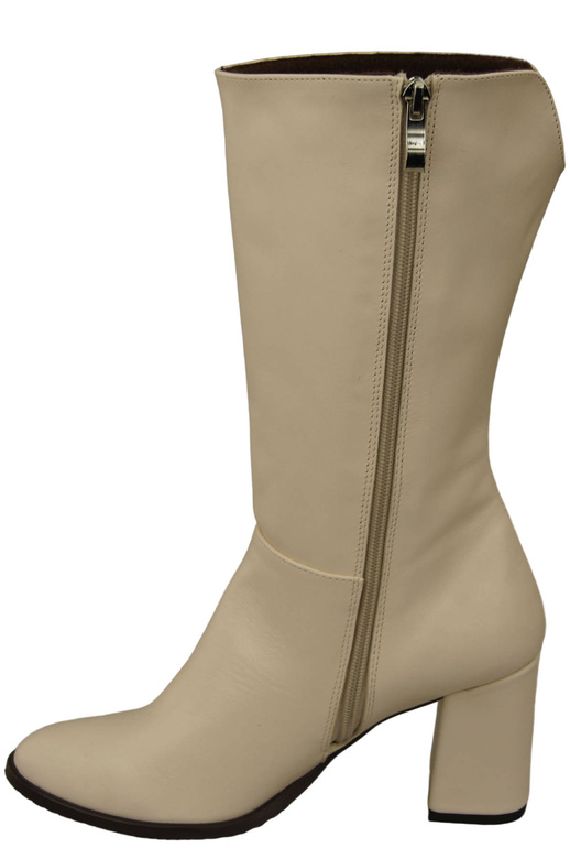 Damen-Halbstiefel, Naturleder, Beige 189 ElitaBut