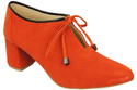Damenschuhe Orange Schuhe Natursamtleder 183 ElitaBut