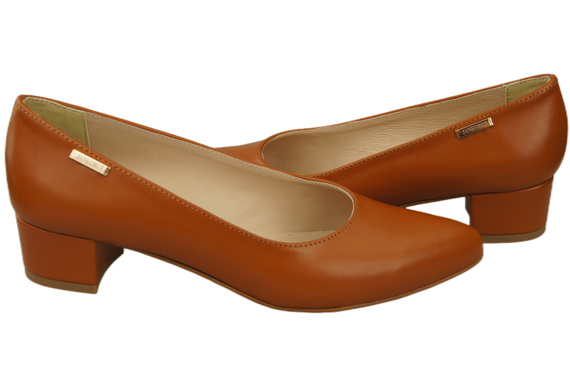 Damen Pumps Rotes mit niedrigem Absatz zeitlose Eleganz und Komfort 220 ElitaBut