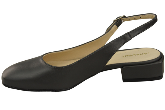 Damen Schuhe Sandalen Graphit Flacher Absatz Naturleder 206 ElitaBut