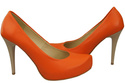 Damen Footwear Orange Stiletto Pumps Naturleder 205 ElitaBut
