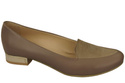 Damen Ballerinas Lords, Naturleder Cappuccino 908 ElitaBut
