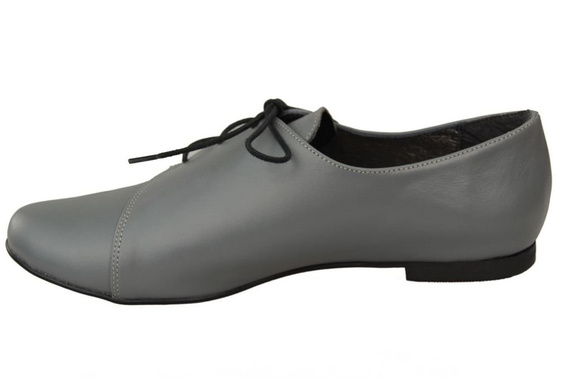 Damen Ballerinas Grau, Naturleder 110 ElitaBut