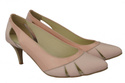 Damenschuhe Pumps Rosa Puder Naturleder 995 ElitaBut