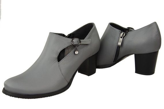 Damenstiefel Naturleder Grau 109 ElitaBut