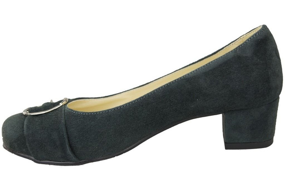 Damenschuhe Pumps Graphit Naturleder Wildleder 135 ElitaBut