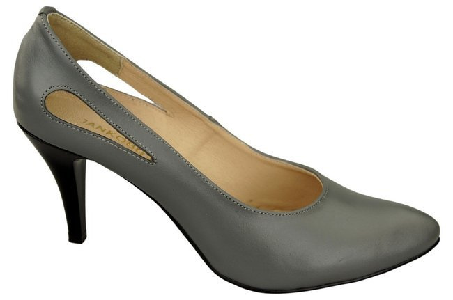 Damenschuhe Pumps Grau Naturleder 166 ElitaBut