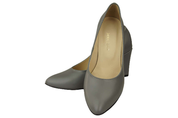 Damenschuhe Pumps Grau Naturleder 170 ElitaBut