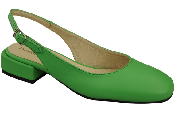 Damen Schuhe Sandalen Limette Flacher Absatz Naturleder 206 ElitaBut