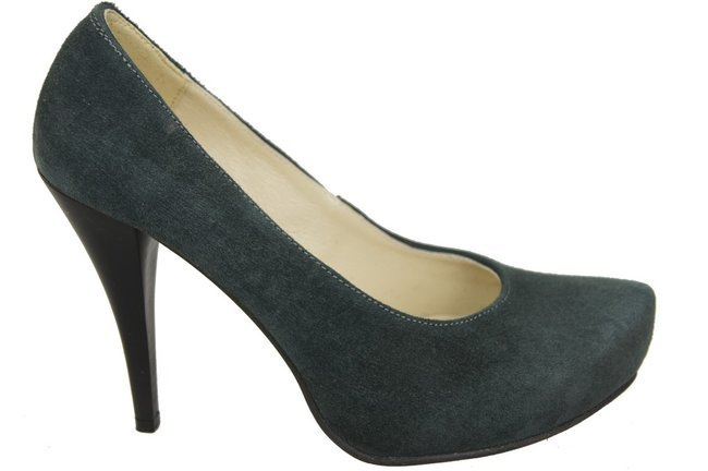 Damenschuhe Pumps Graphit Naturleder Wildleder 644 ElitaBut