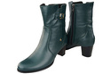 Damenschuhe Damenstiefel, warm, Naturleder, Malachite 882 von ElitaBut