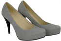Damenschuhe Pumps Grau Natürliches Wildleder 644 ElitaBut