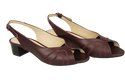 Damenschuhe Sandalen, Naturleder, Burgund 991 ElitaBut