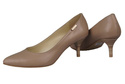 Damenschuhe Pumps Naturleder Cappuccino Lico 825 ElitaBut