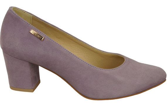 Damenschuhe Pumps Lila Naturleder Wildleder 106 ElitaBut