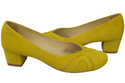 Damenschuhe Pumps aus natürlichem Wildleder Lemon 786 von ElitaBut