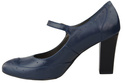 Damenschuhe Pumps, Naturleder, Marineblau 958 ElitaBut