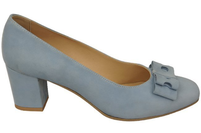 Damenschuhe Pumps Blau Natürliches Wildleder 163 ElitaBut