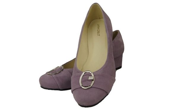 Damenschuhe Lila Naturleder Wildleder 135 ElitaBut