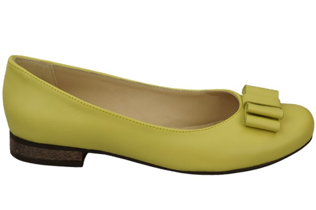 Damen Ballerinas Naturleder Lemon 702 ElitaBut