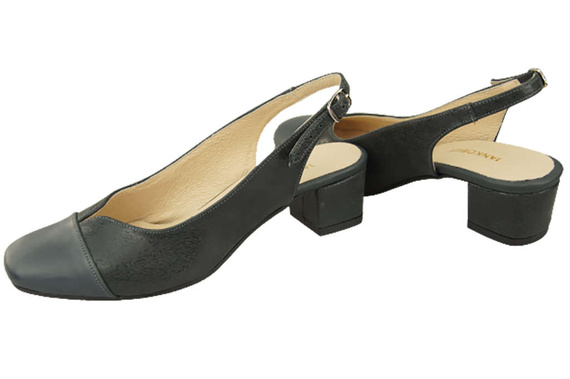 Damenschuhe Sandalen Naturleder 165 Graphit ElitaBut