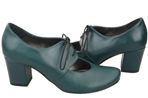 Schuhe Damenschuhe, Naturleder, Malachit 161 ElitaBut