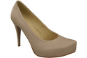 Damen Footwear Cappuccino Blass Stiletto Pumps Naturleder 205 ElitaBut