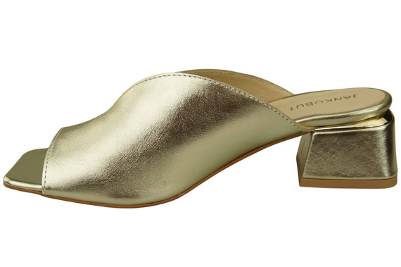 Damen Schuhe Absätze Flip Flops Gold Naturleder 210 ElitaBut